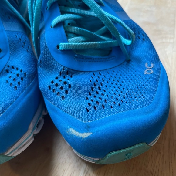 On Running Womens Cloudflow Malibu/Curacao Running Shoe size 8.5 - Picture 5 of 16